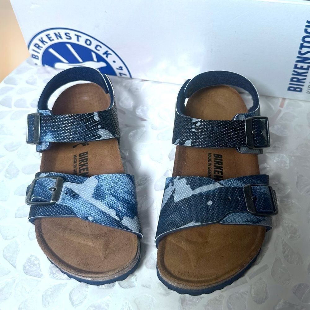 New in box Birkenstock Kids Toddler New York Sandals Size EU 26 US Kids Toddler - Picture 6 of 14